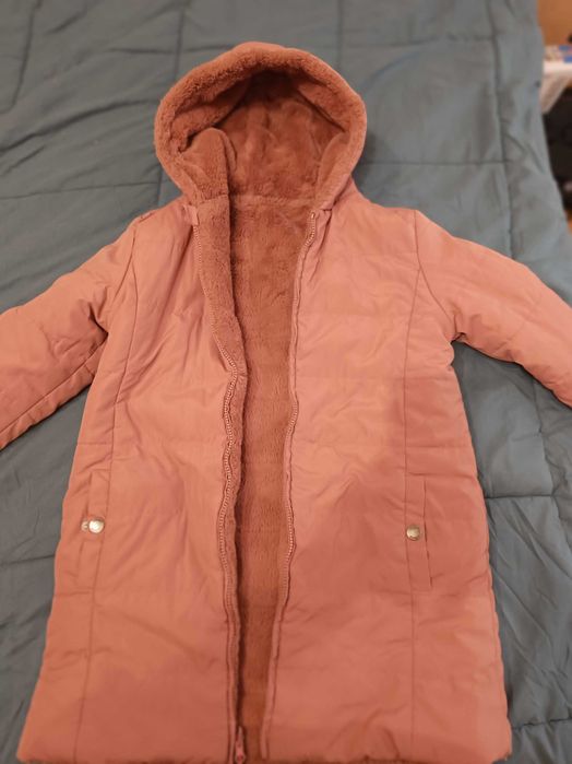 Детско яке/ палто с две лица размер 140/150
