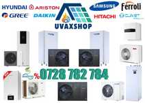 Pompe caldura Hyundai Samsung Nobus Nibe Hitachi Gree Ferroli Daikin