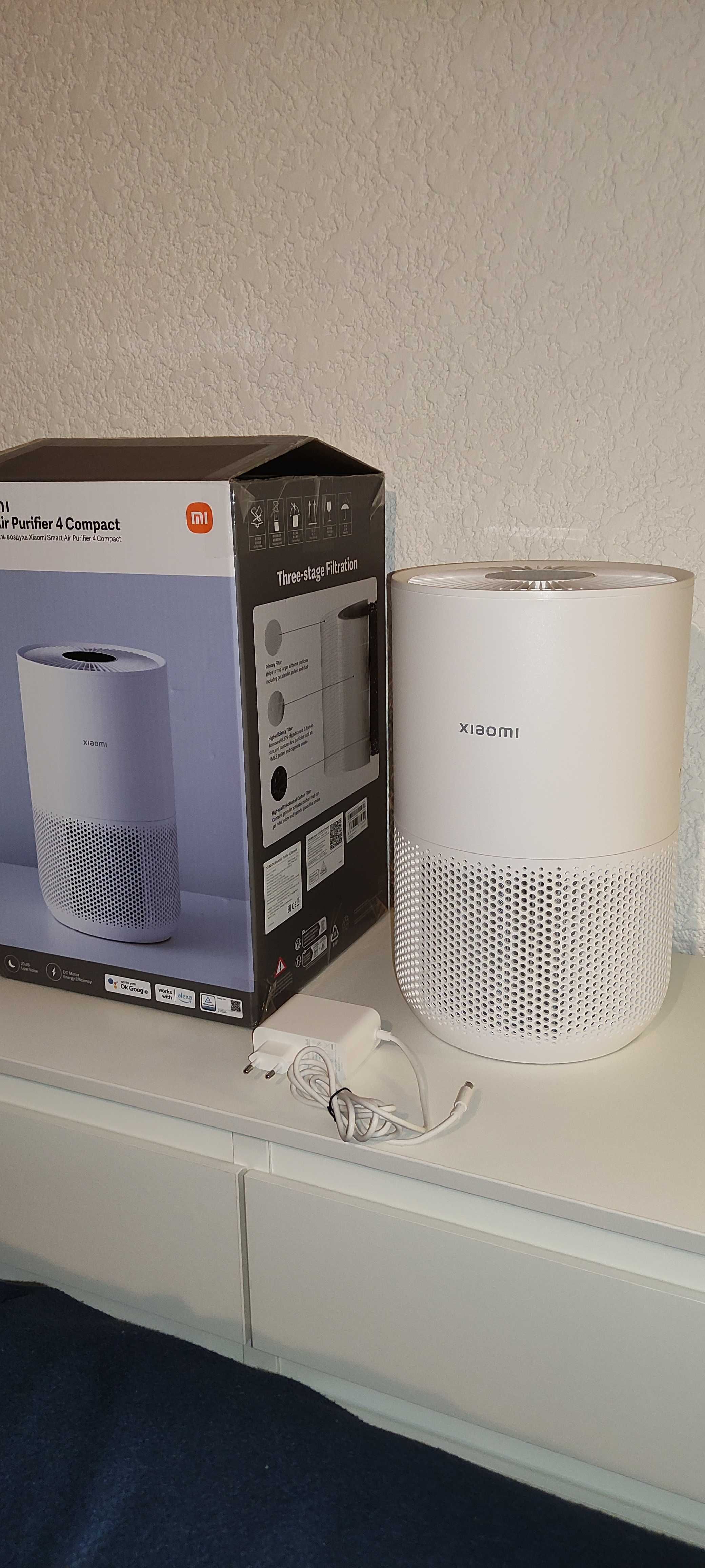 Xiaomi Smart Air Purifier 4 Compact пречиствател за въздух в Гаранция