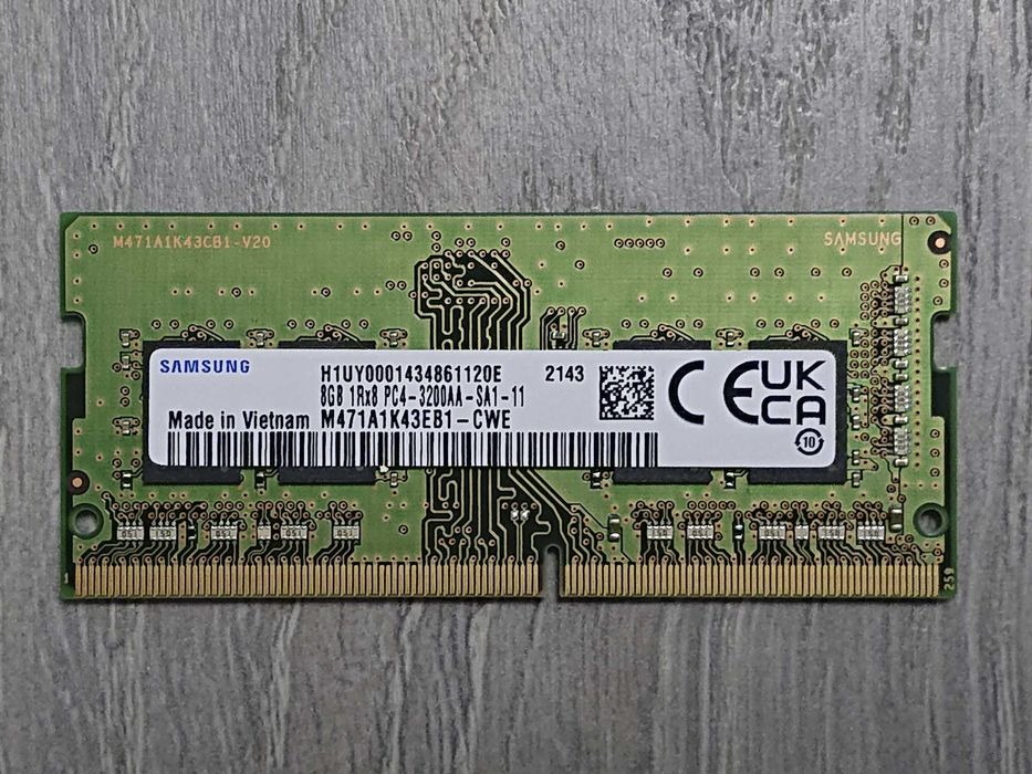 Memorie Samsung SODIMM Laptop DDR4 3200 CL11 16GB (2 x 8GB)