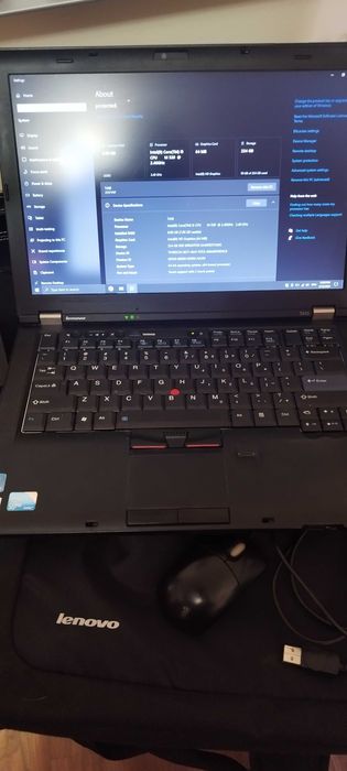 Lenovo Thinkpad T410 cu docking station ORIGINAL
