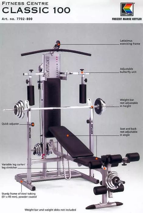 Aparat multifuncțional fitness Kettler