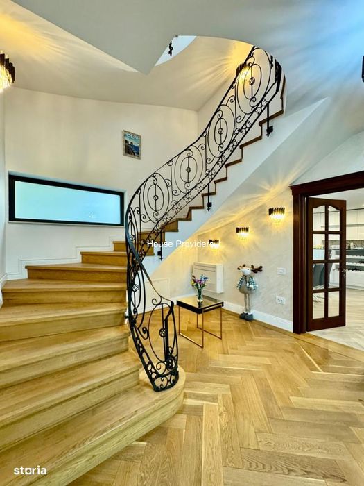 Casa/ Vila 6 camere 6 bai|Chiajna Rosu|Teren 780mp|Sauna Sala