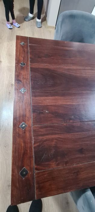 Masa lemn masiv trandafir indian 180x90