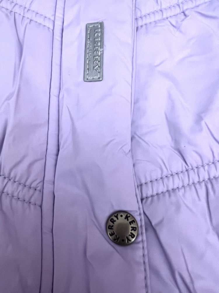 Зимняя сиреневая куртка штаны комплект комбинезон KERRY для девочки