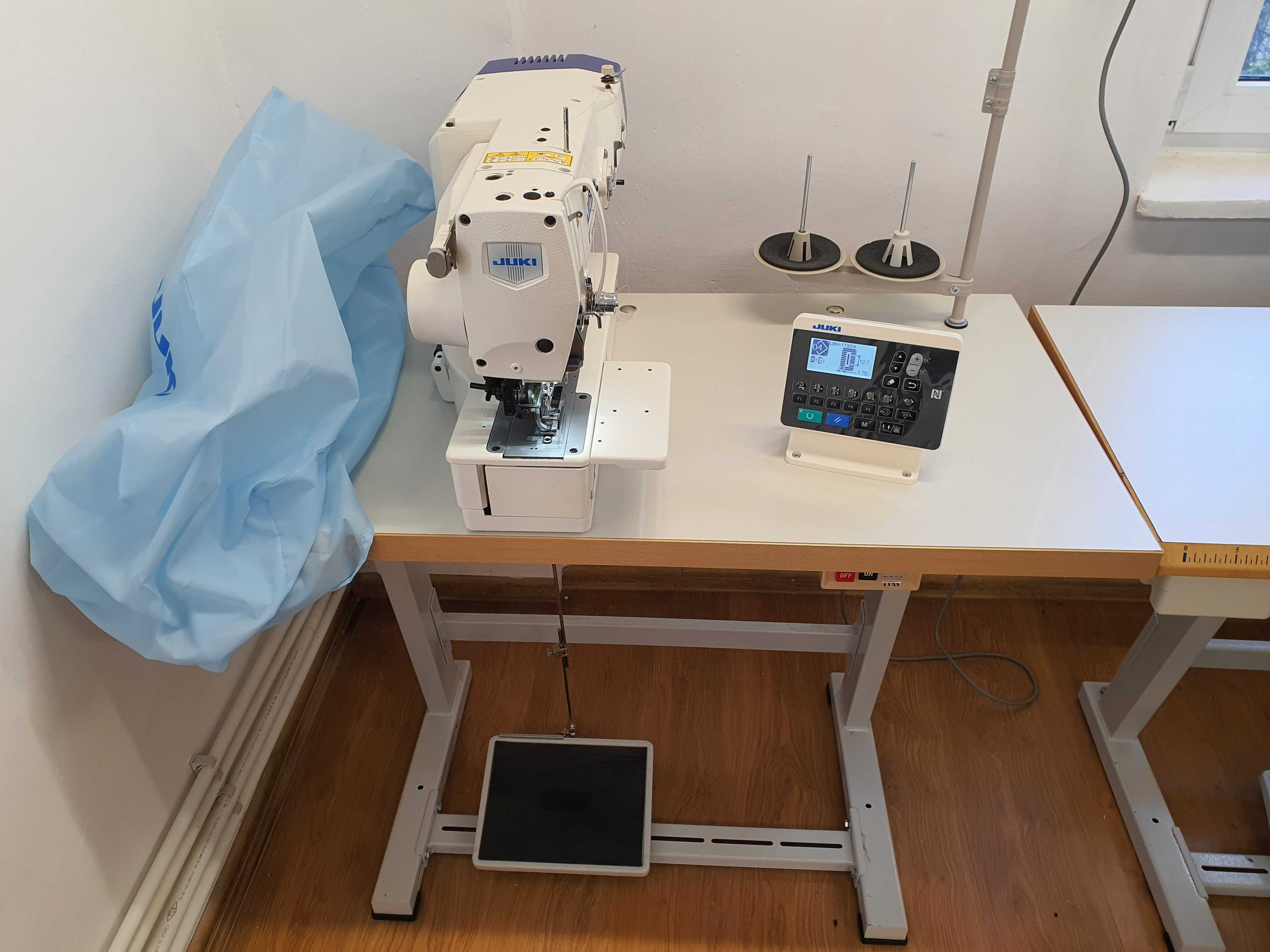 Mașină electronică pentru executat butoniere - JUKI LBH - 1790AN-S