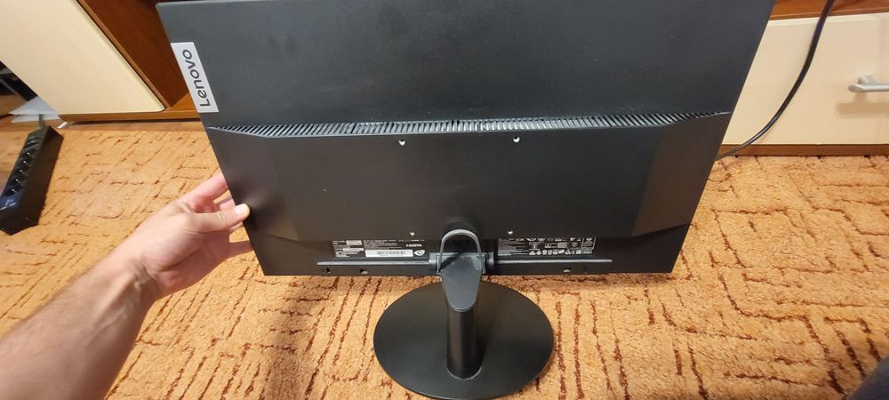 Monitor LED VA Lenovo L22e-20, 21.5", Full HD, Freesync, HDMI, Negru