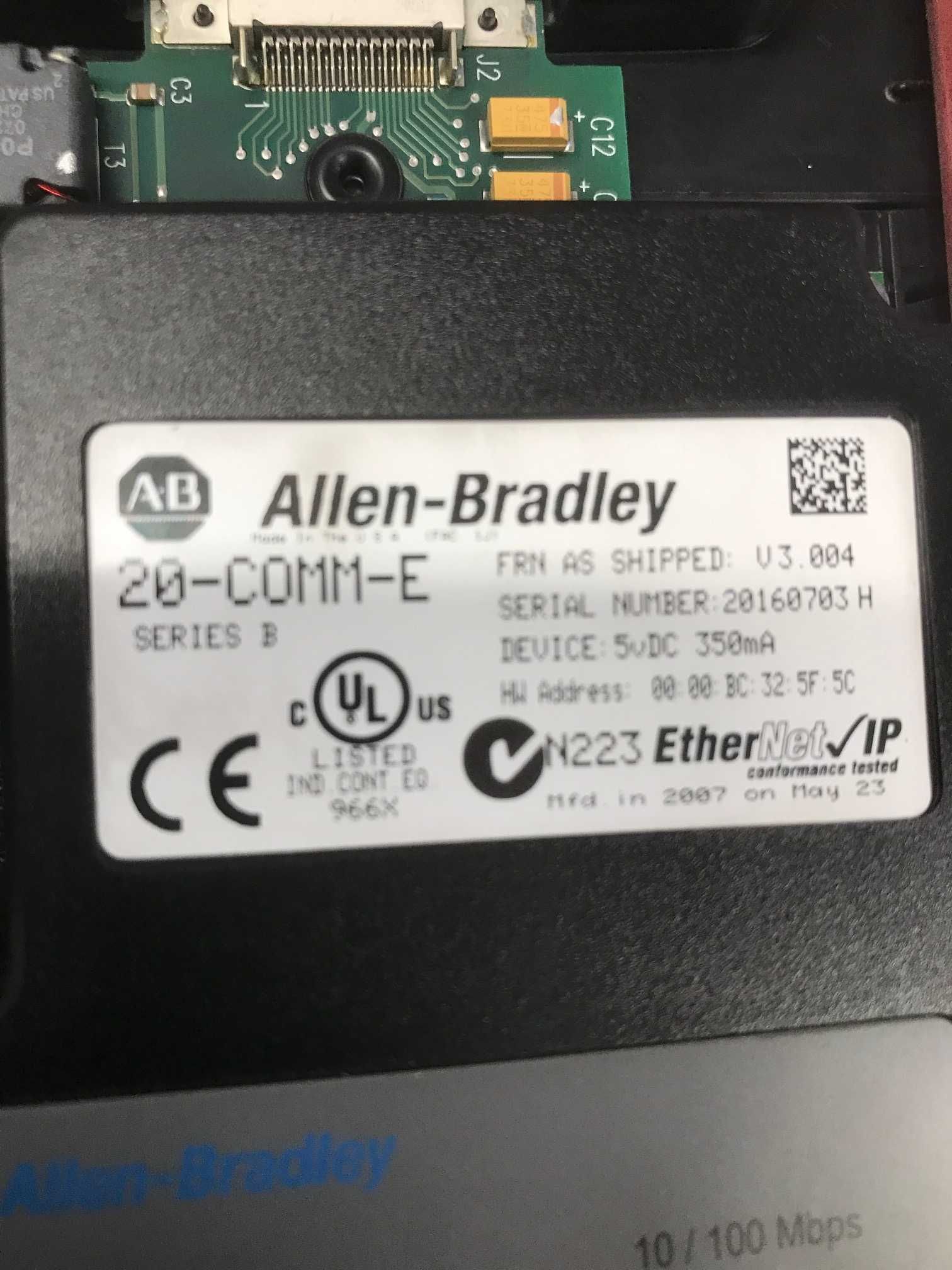 Честотен регулатор(инвертор) Allen-Bradley 1,5 кw400в Power Flex 700