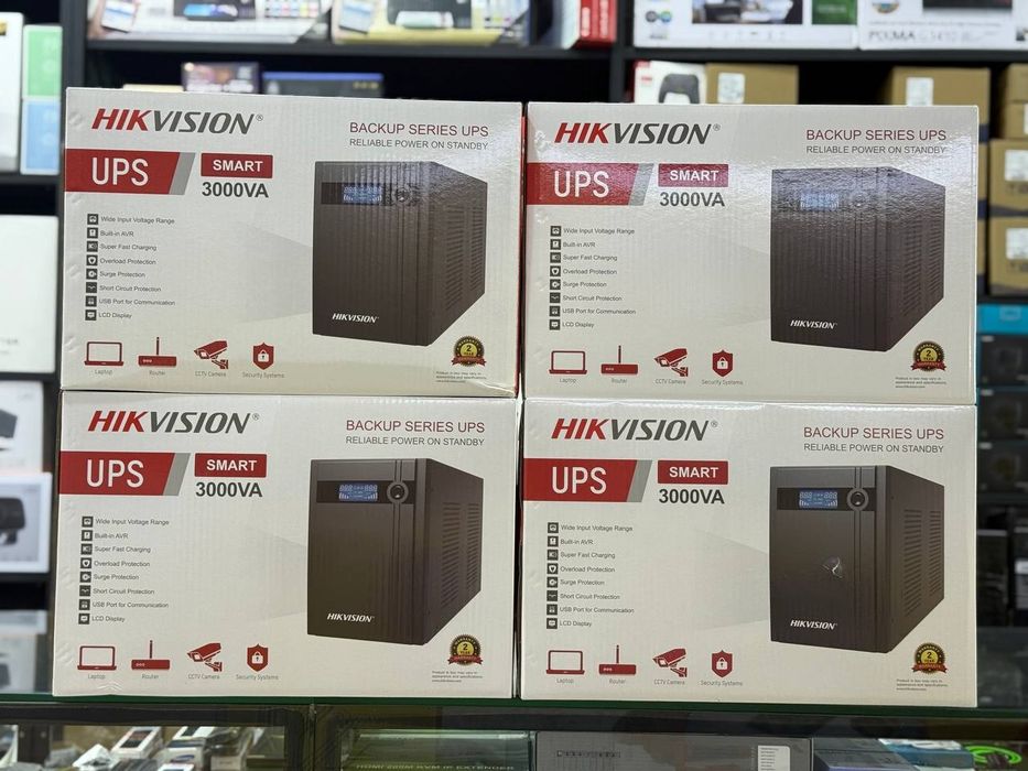 ИБП UPS ЮПС HIKVISION smart 3000VA перечисление есть