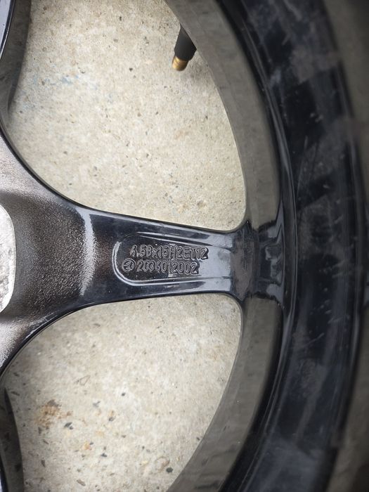 Roata rezerva slim Mercedes R15 W203/CL203