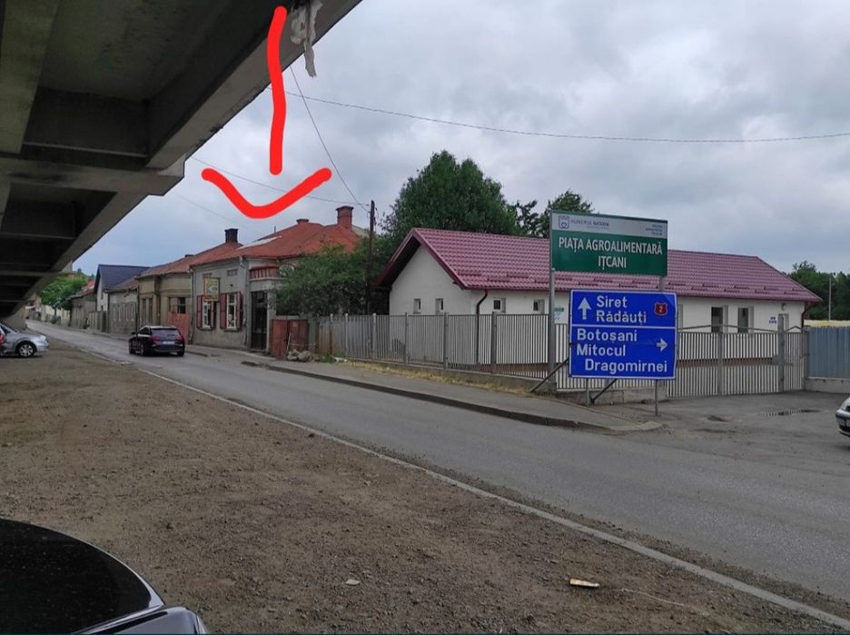 Vând spațiu comercial Ițcani pasarela