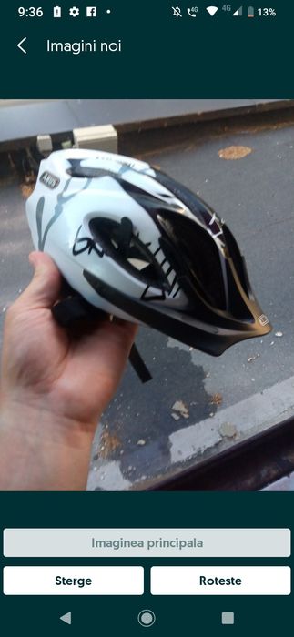 Casca protectie , bicicleta , Abus , M , stare foarte buna