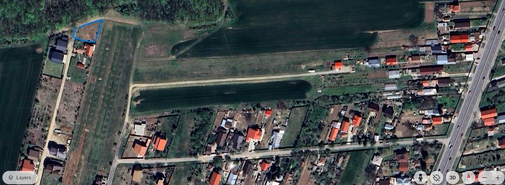 Teren de vanzare Snagov-Tancabesti, langa padure