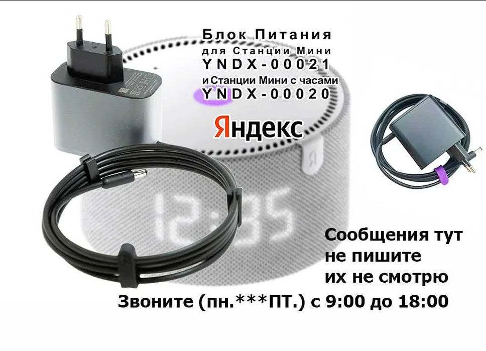 от вашей Алисы - блок питания, зарядка шнур