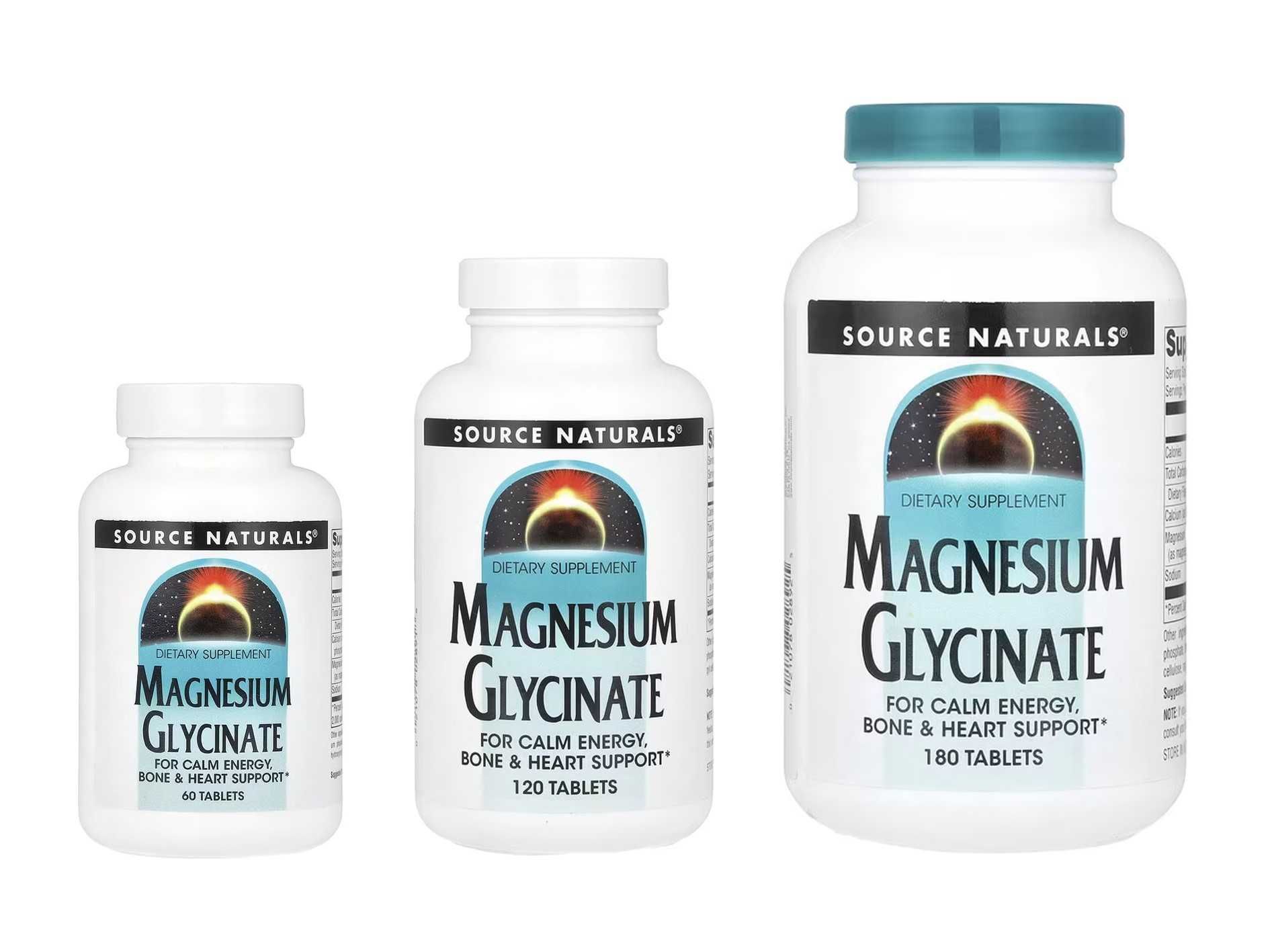 Source Naturals Глицинат магния  Magnesium Glycinate магний magniy