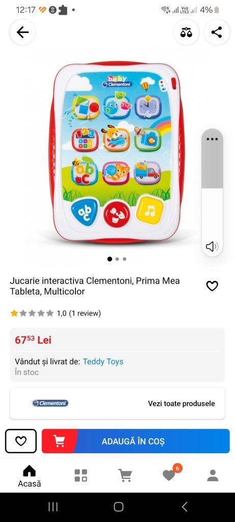 Lot jucării interactive Clementori