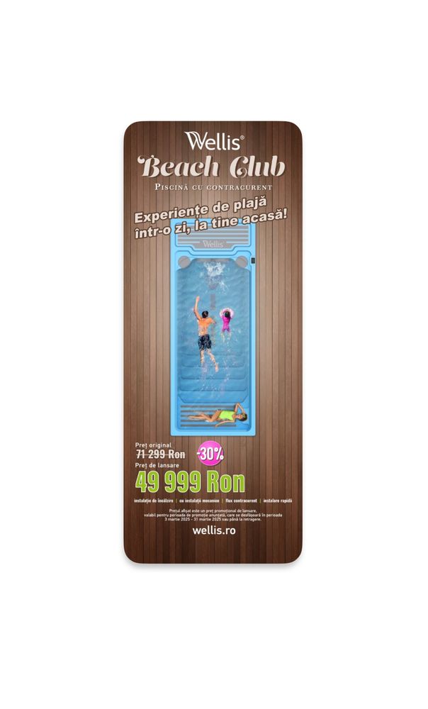 Piscina Beach Club - Wellis