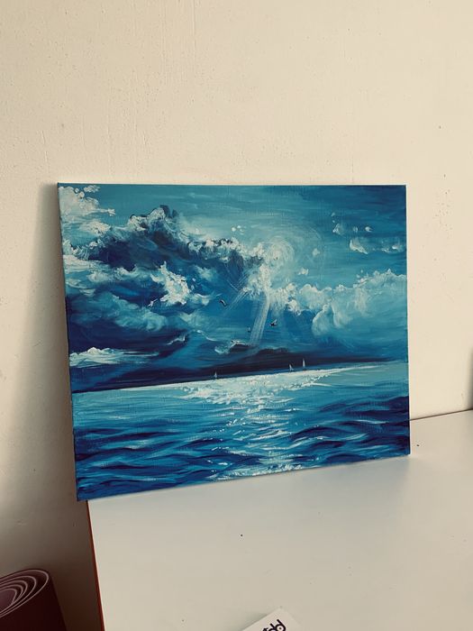 Картина морское небо