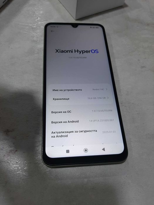 Redmi 14 C, 256GB 8GM RAM