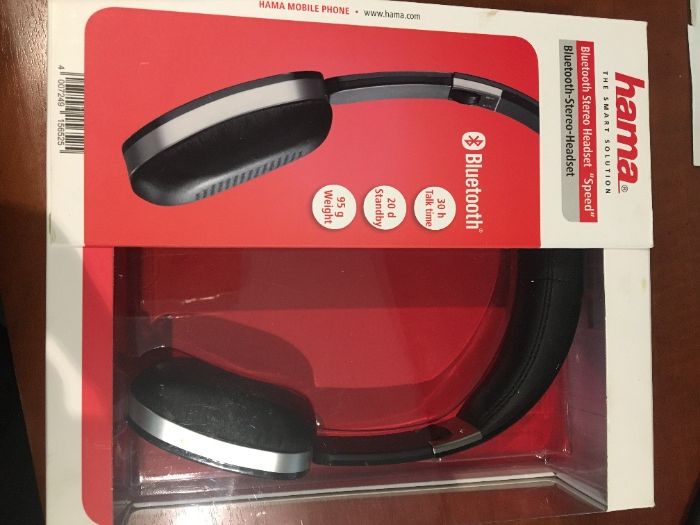 Casti "Hama" Bluetooth-Stereo-Headset "Speed"