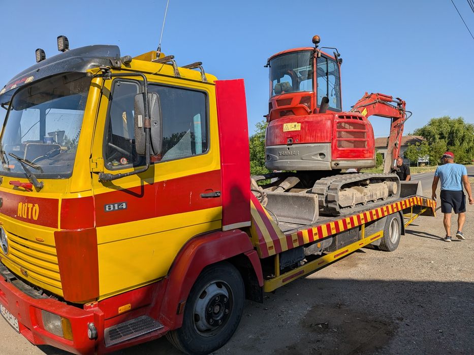 Vând autoplatforma b14 Mercedes Benz 814  7,5t