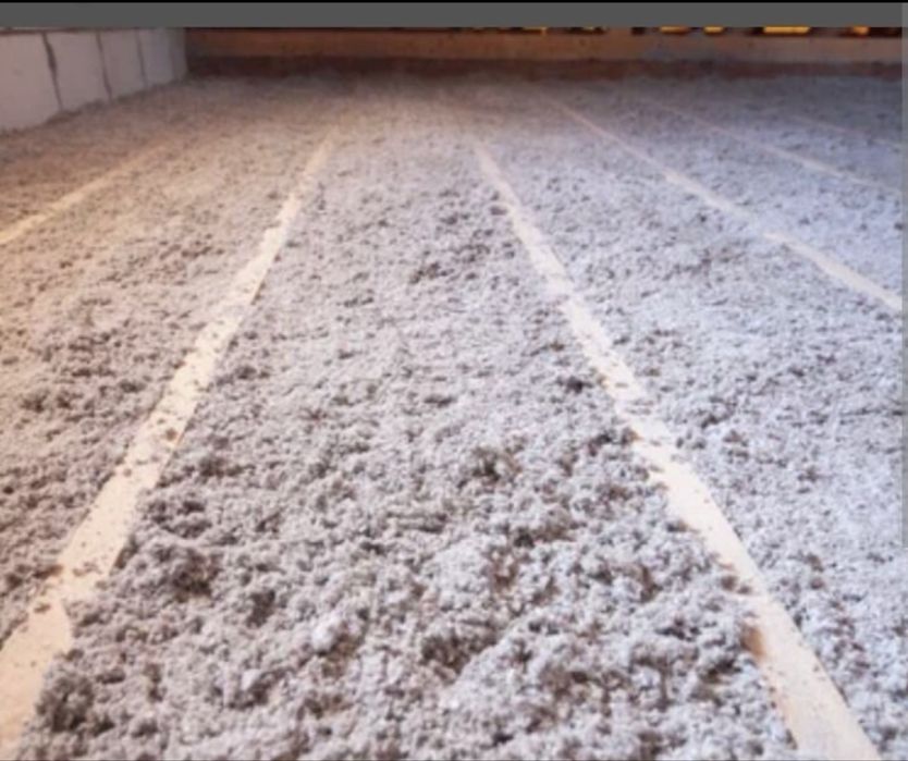 Эковата, утепление крыш