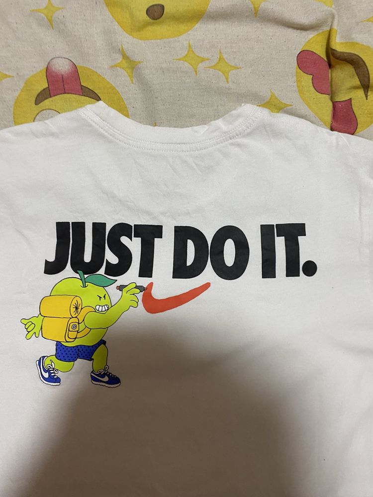 Tricou Nike just do it alb
