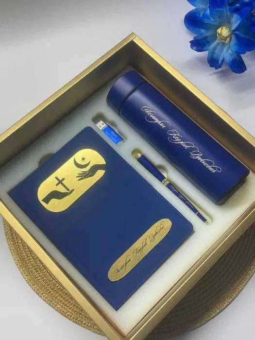 корпоративные наборы с гравировкой | Термосы, ручки, блокноты, наборы