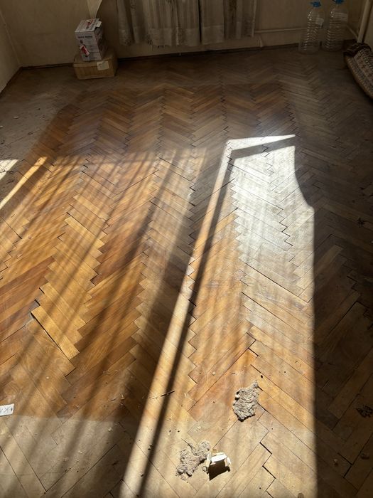 Дървен паркет използван