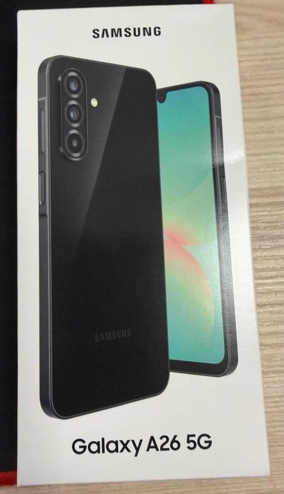 Telefon mobil Samsung Galaxy A26, Dual SIM, 6GB RAM, 128GB, 5G, Black