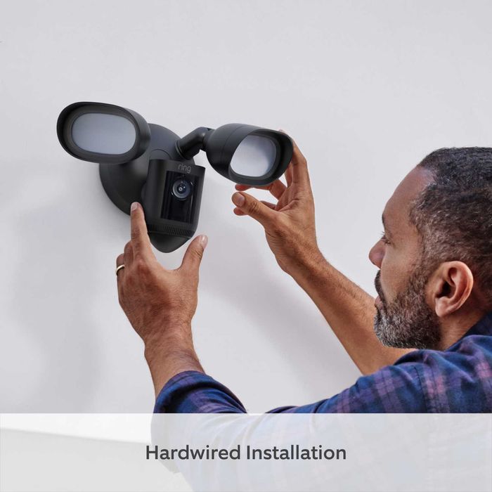 Cameră supraveghere Ring Floodlight Cam Pro,HDR, Wi-Fi,negru,sigilat