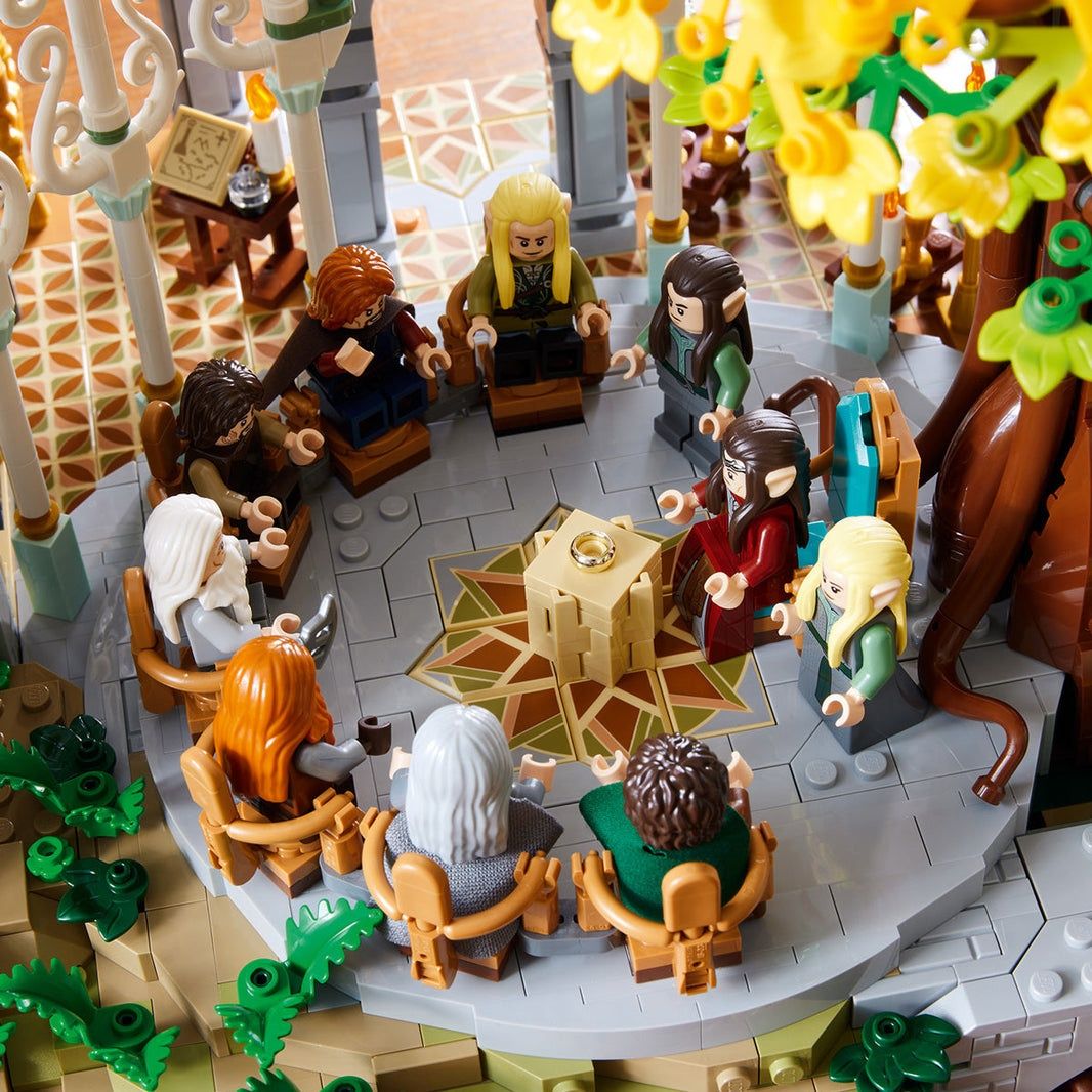 Lego 10316 Ривендел Властелинът на пръстените и Lego 10333 Барад-дур