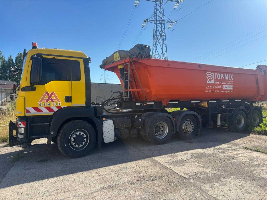 MAN TGS 6X4-4  EURO 5 kip hidraulic
