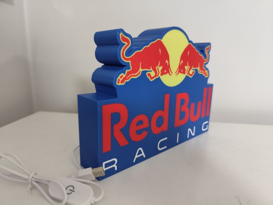 3д лампа Red Bull