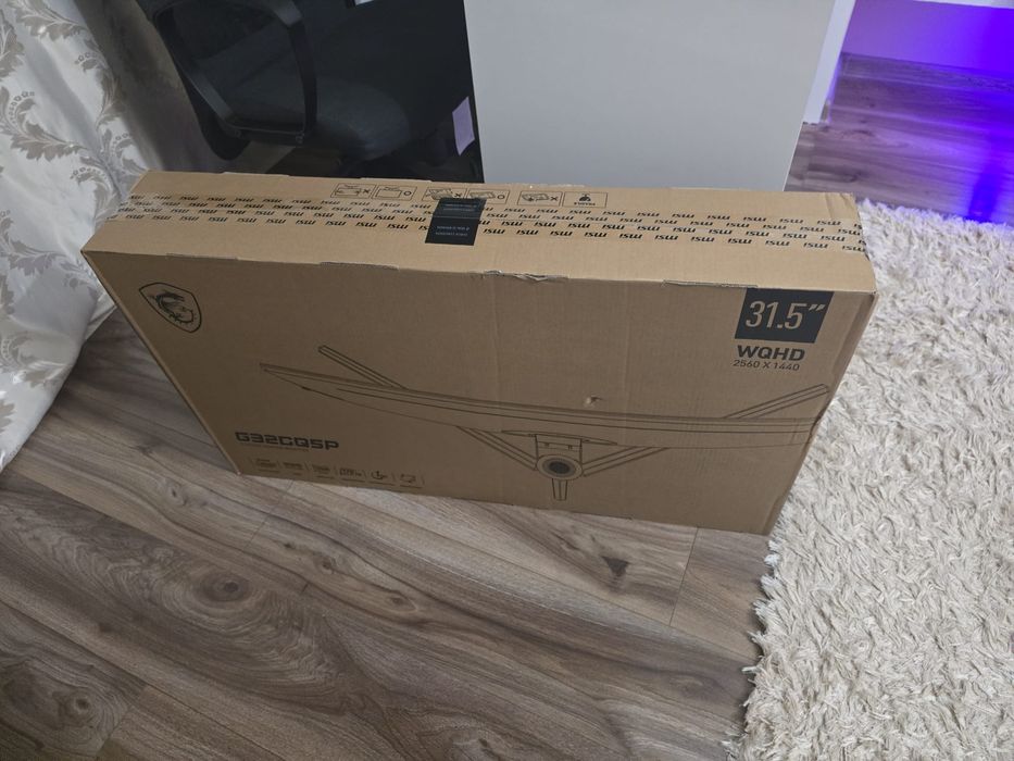 Monitor MSI 32inch 2K 170hz G32CQ5P
