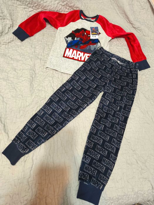 Pijamale cocolino Spiderman, 128