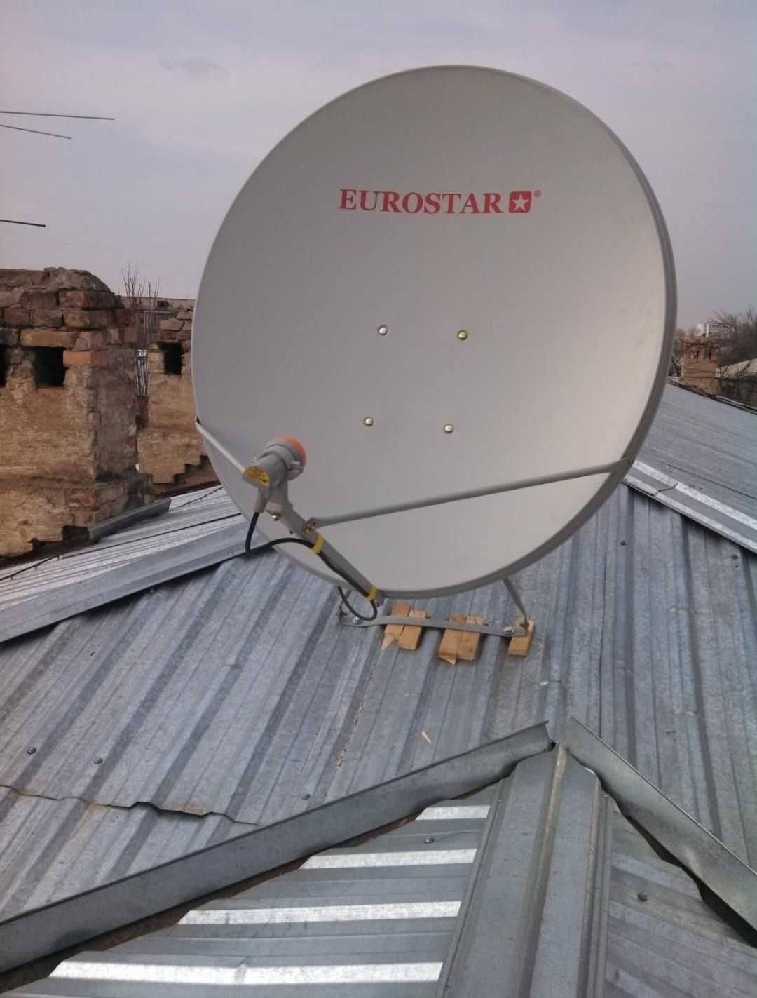 Eurostar 90sm Sputnik antenna va aksesuarlari narxi hammasiga