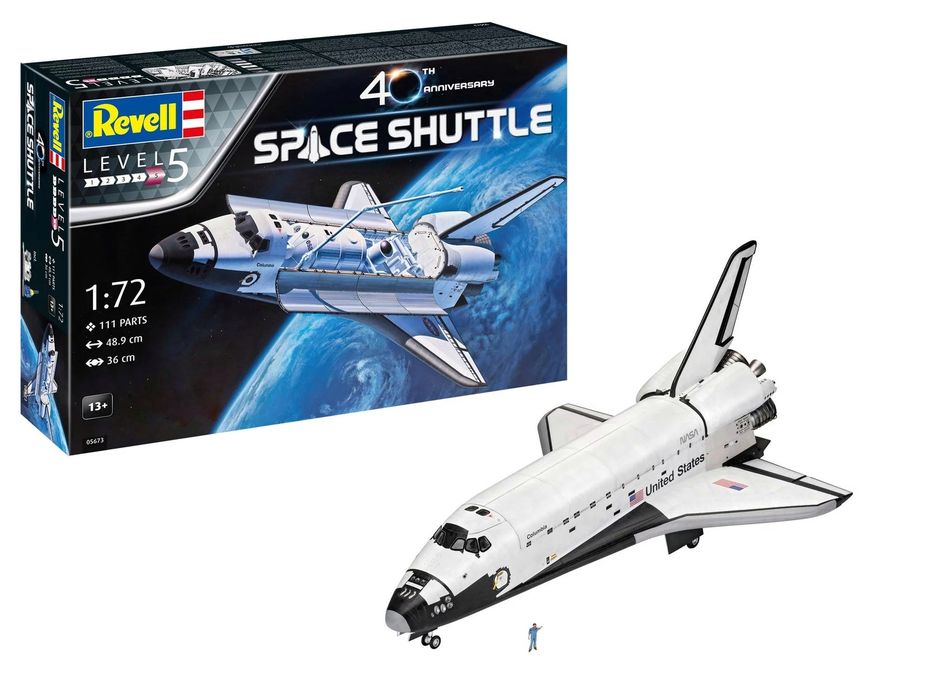 Сборная модель Space shuttle 1/72