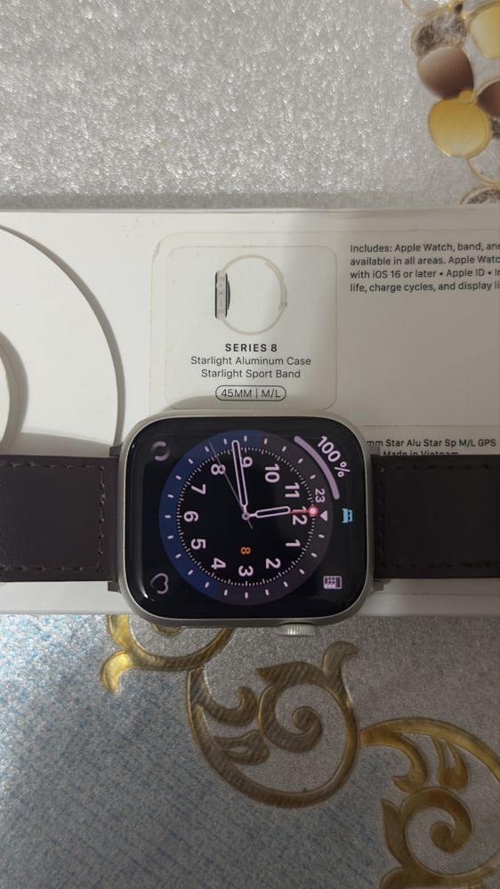 iWatch 8 starlight 45 86%