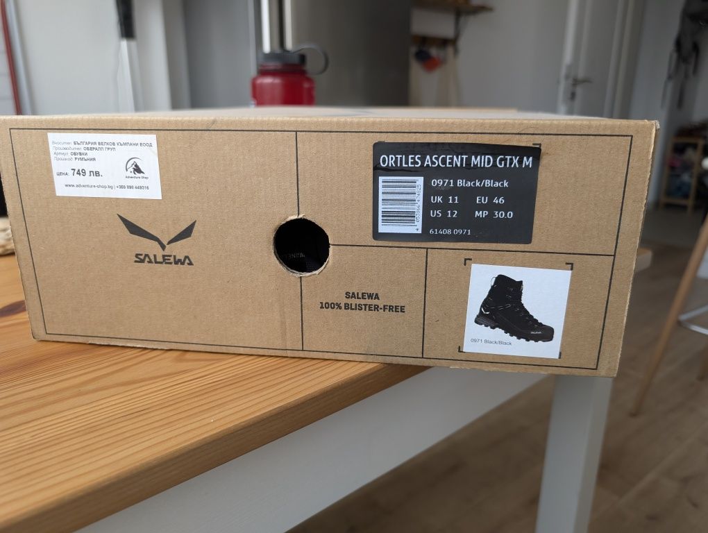 Нови Salewa Ortles Ascent Mid GTX M 46