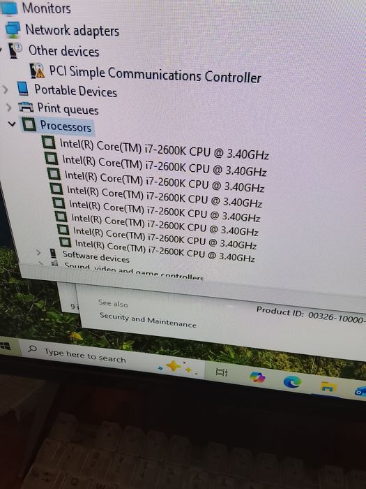 Desktop de gaming i7 2600k