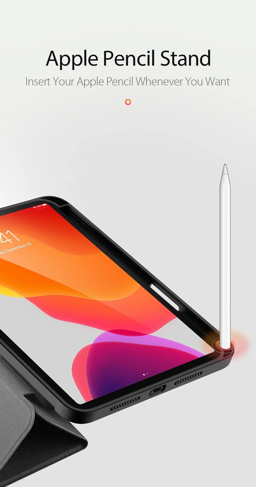 Apple iPad Pro / Air / 11 / 13 2025 /2024/ Кожен смарт калъф за таблет