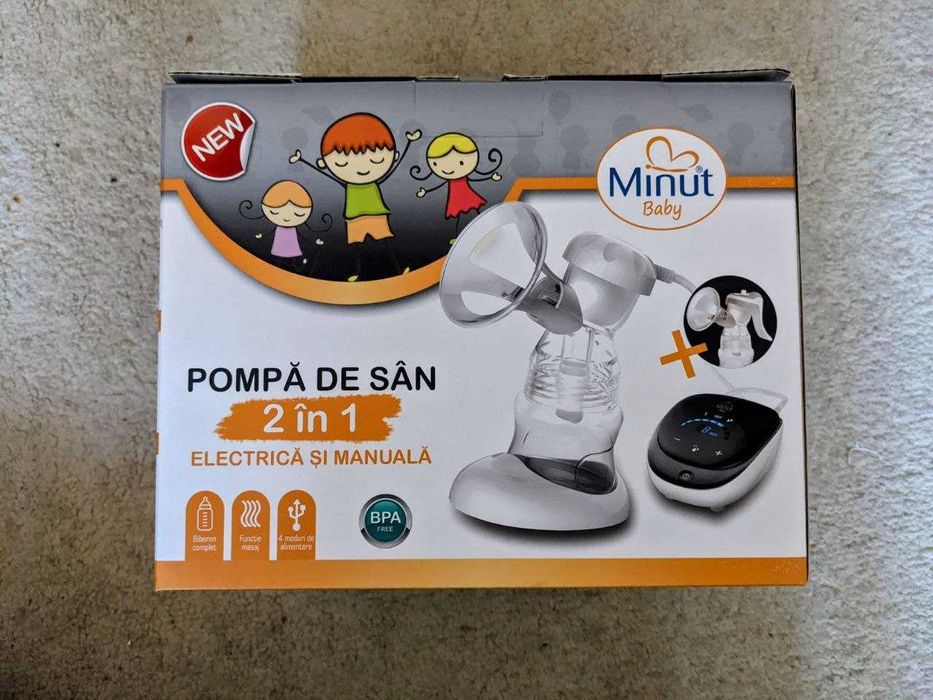 Pompa de san Minut Baby (electrica sau manuala)
