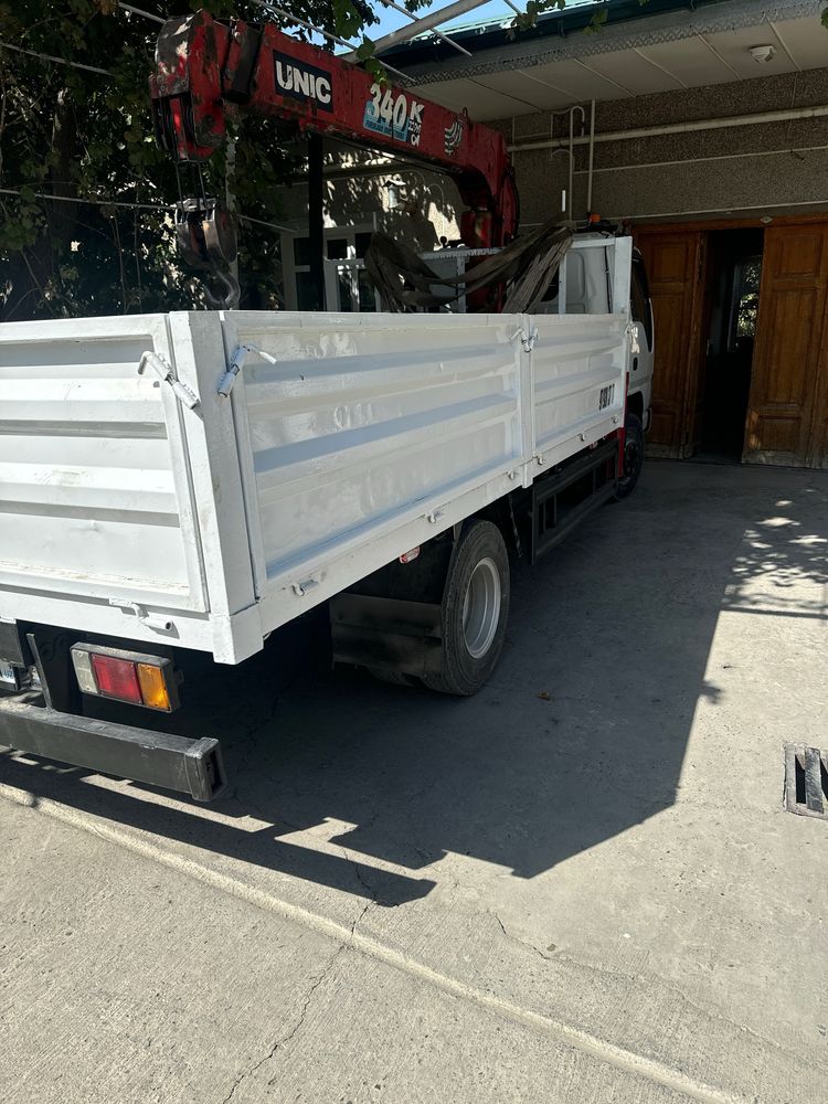 Манипульятор Исузу Nqr 71 pl 3 тоннали заводской трубинали мошина