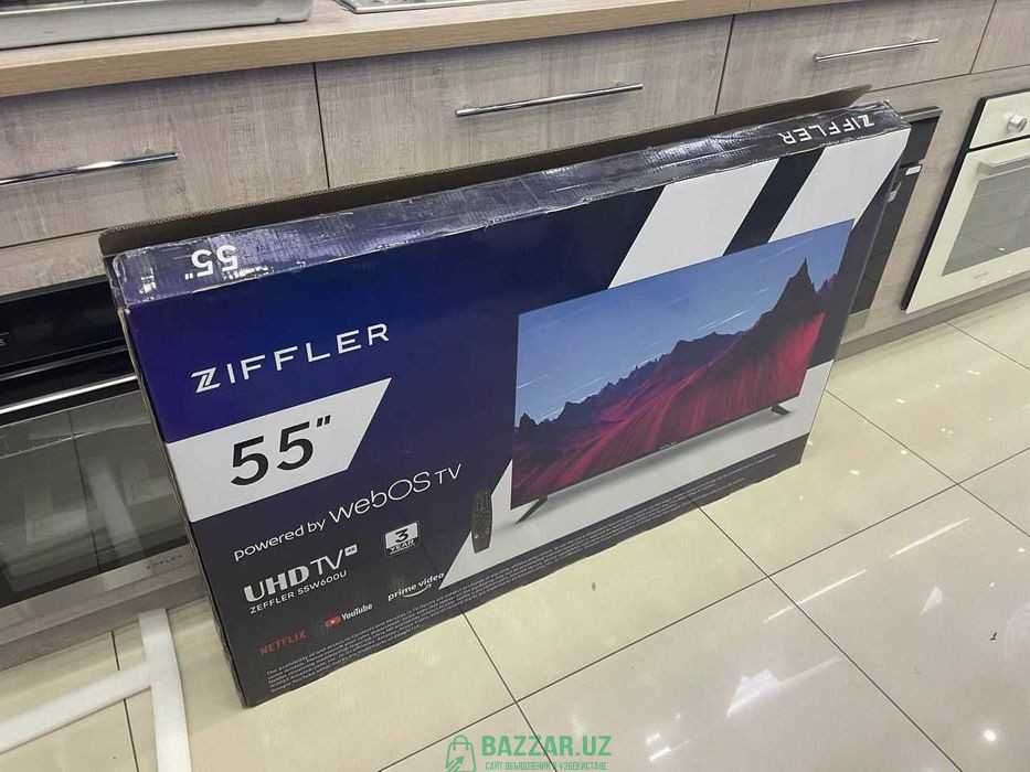 Телевизор Ziffler 55 4K Smart webOS TV + Доставка