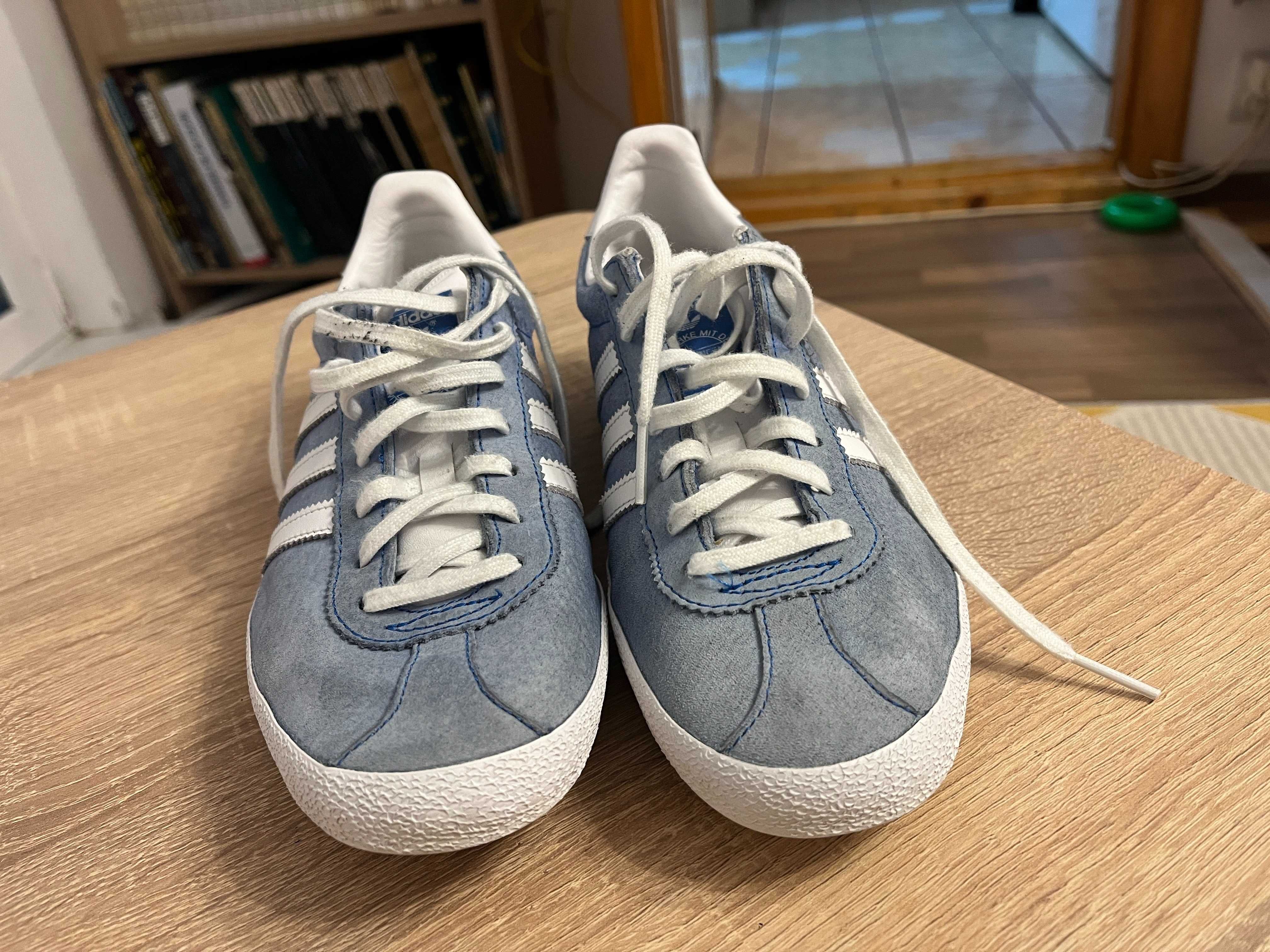 Adidas Gazelle OG Suede AF Albastru / Alb G16183 38 2/3