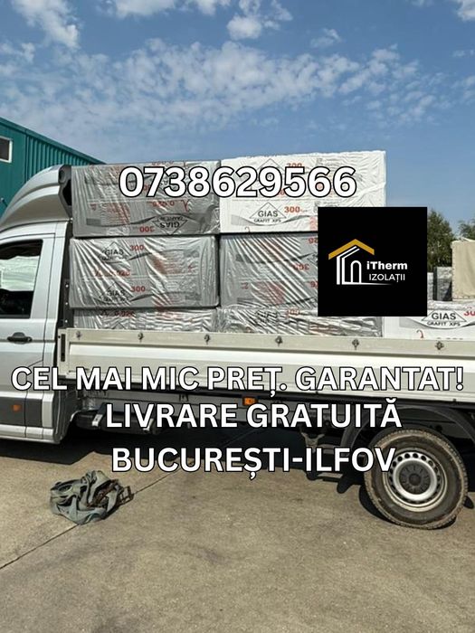 Polistiren extrudat grafitat GIAS XPS -cel mai mic pret din Romania