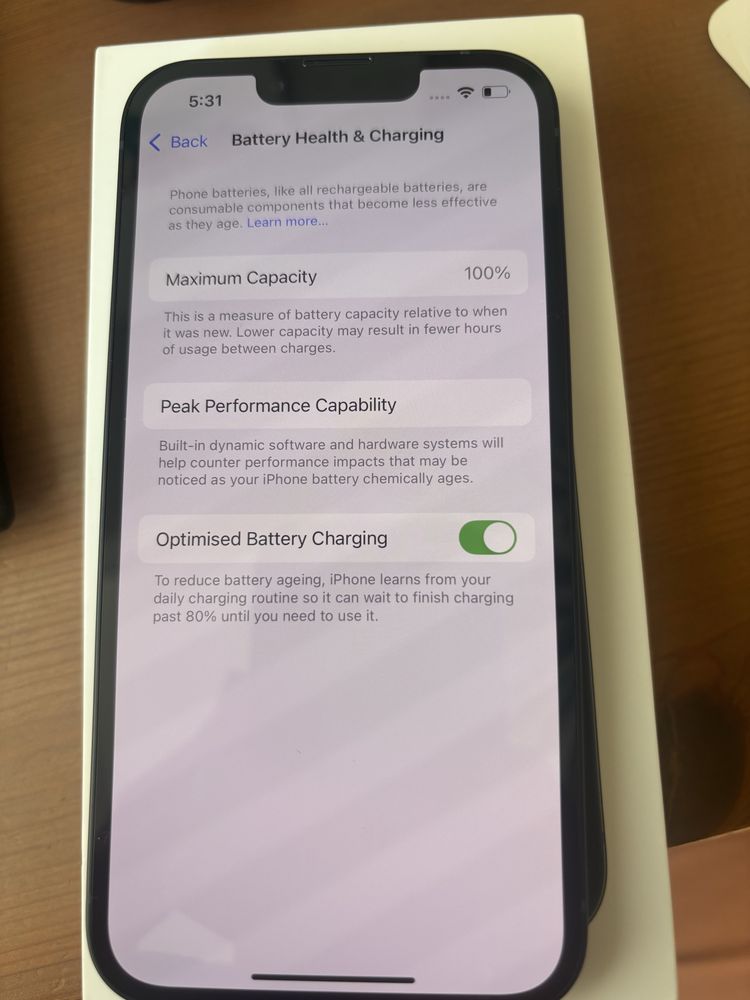 Нов!!! iPhone 14, Midnight, 128GB