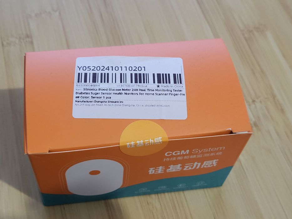 Датчик за мониторинг на кръвната захар