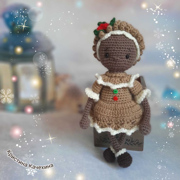 Куколки ручной работы. Новогодние подарки.